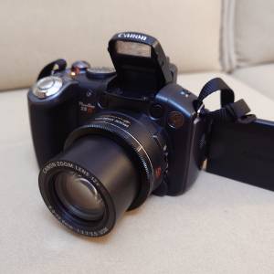 Canon PowerShot S5 IS 新淨CCD相機 數碼相機 12倍防震長鏡 有擰MON 反MON 旅行相機...