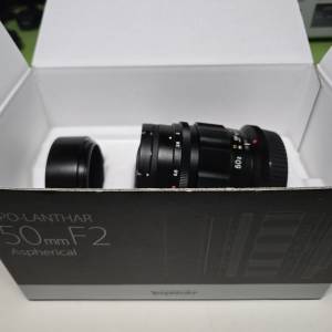 Voigtlander 50mm F2 Z Mount ASPH Apo-Lanther 送kenko zxii protecter