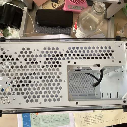 雙側透玻璃 matx 機箱 電腦機箱 中機箱 micro-atx case computer case 機殼 機架 透...