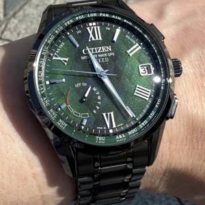 CITIZEN EXCEED CC3057-57W Eco-drive Satellite Wave GPS
