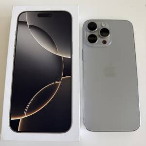 iPhone 16 pro max 256gb 原色 有保養 電池100%