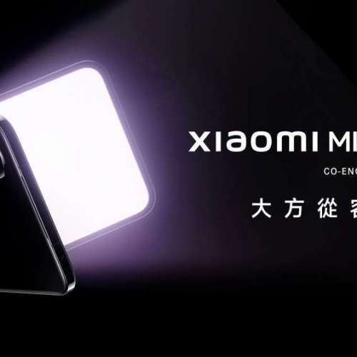 Wilson購買新機一樣香港🇭🇰行貨Xiamoi 小米Mix Flip 12+512GB Leica鏡頭黑色憑單據...