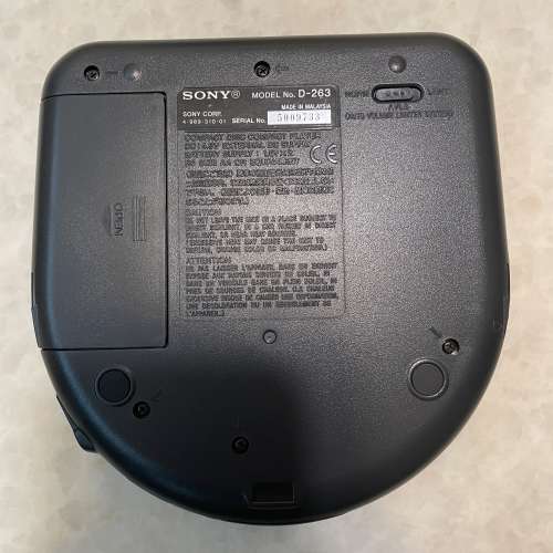 Sony D-263 discman walkman cd player 全正常