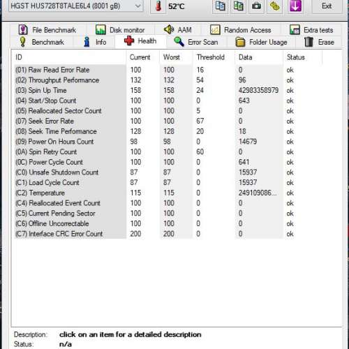 8TB WD / HGST Ultrastar Hard Disk HUS728T8TALE6L4