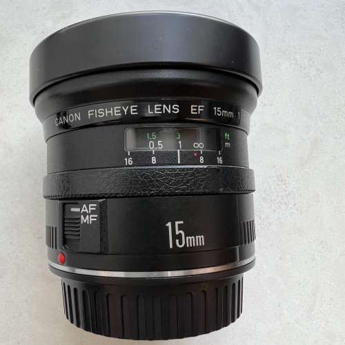 Canon EF15mm 2.8 Fisheye（壞鏡）
