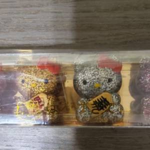 Hello Kitty閃光旋轉娃娃6件套