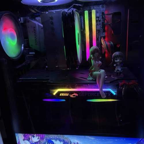 高階RGB電競 Xeon® E5 八核心十六線程遊戲電腦主機，512G SSD固態硬碟 ，暢打各種...