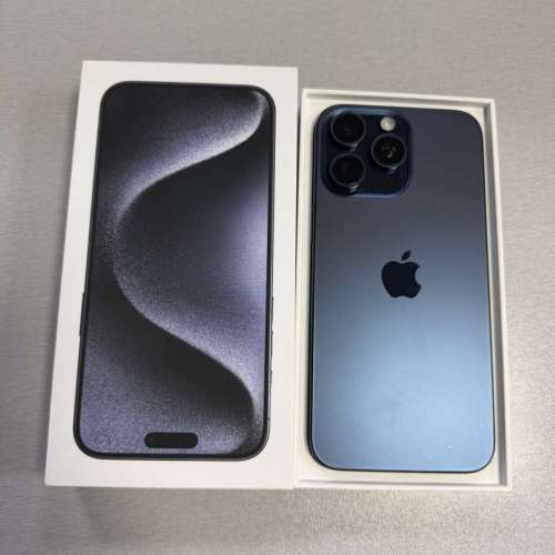 iPhone 15 Pro Max 256GB 藍色鈦金屬