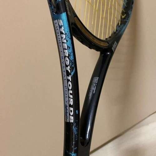 新淨如圖Prince Synergy Tour DB Mid Plus CTS 4 1/2 MP Midplus 網球拍