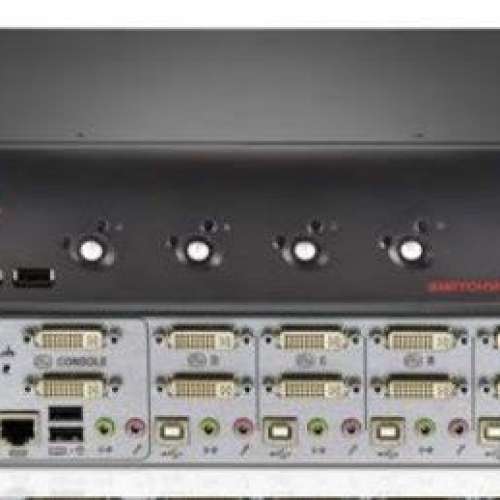 (原價$4,000) Avocent 4埠 DVI Dual Head 雙螢幕KVM 多電腦切換器 SwitchView 4-Po...