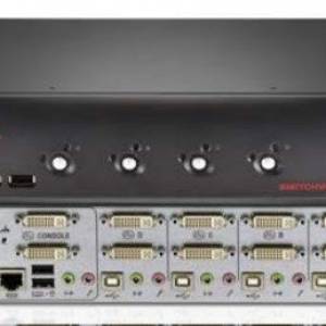 (原價$4,000) Avocent 4埠 DVI Dual Head 雙螢幕KVM 多電腦切換器 SwitchView 4-Po...
