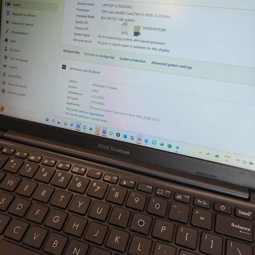 ASUS 華碩 Vivobook 筆記型電腦,14 吋 FHD 顯示器