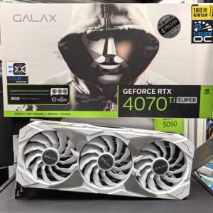 Galax RTX 4070 Ti Super 白色 行貨保養 歡迎Trade in 5090 5080 5070 4090 4080 S...