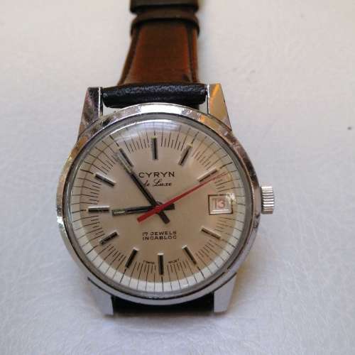 Rarest Vintage Swiss Cyryn Hand-Winding Watch ( 1960 Production )