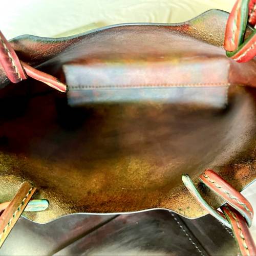 真皮全手工手袋和銀包！