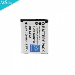 NIJIA DB-L80 Lithium-Ion Battery Pack For Sanyo Camera 代用鋰電池