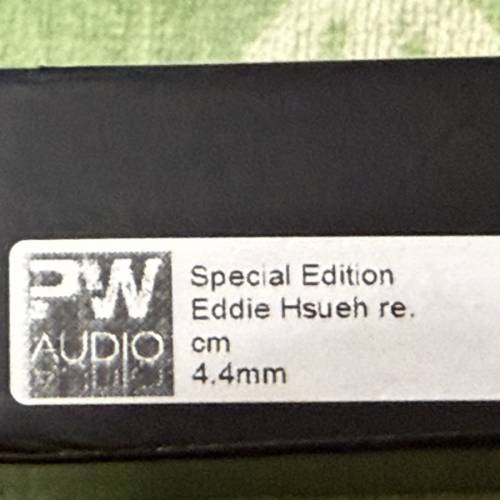 PW Audio Eddie Hsueh 2-pin/4.4mm 特别版