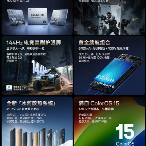 （少量現貨）一加 Oneplus Ace 5 至尊版 /一加 Ace 5 竞速版 12/16GB+256/512GB/1TB...