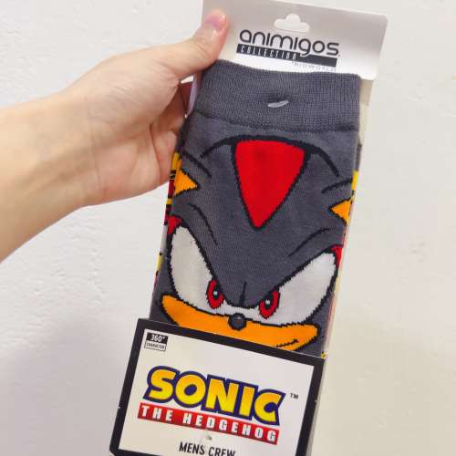 ‼️睇下文‼️sonic shadow socks ⭐️尺寸睇包裝背面⭐️ 超音鼠 音速小子襪