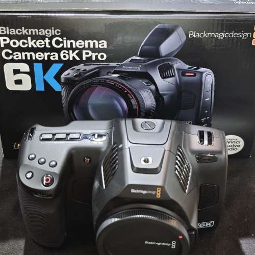 Blackmagic Design Pocket Cinema Camera 6K Pro for Canon EF 佳能 內置ND 有盒冇...