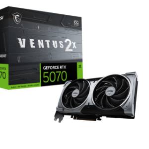 NVIDIA GeForce RTX™ 5070 12G VENTUS 2X OC 顯示卡 graphics card