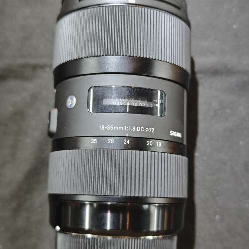 sigma 18-35/1.8 DC ART 18mm 35mm 適馬 18 35 for canon EF 佳能 冇盒冇單冇證冇罩...