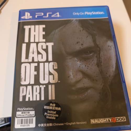 PS4 PS5 game The Last of Us Part II 最後生還者 第2部中英文版 非remastered