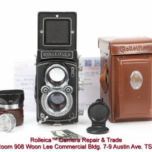 Rolleiflex 2.8A Type 2 Zeiss-Opton T Tessar 80/2.8 highly collectible, serviced