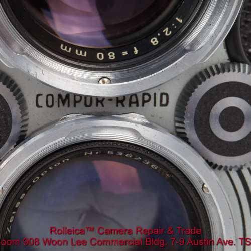 Rolleiflex 2.8A Type 2 Zeiss-Opton T Tessar 80/2.8 highly collectible, serviced