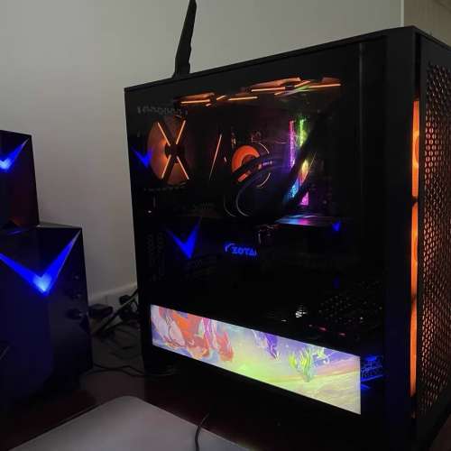 高階RGB電競 Xeon® E5 八核心十六線程遊戲電腦主機，512G SSD固態硬碟 ，暢打各種...