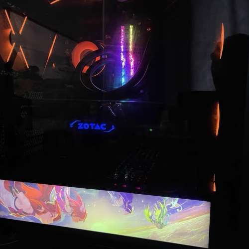 高階RGB電競 Xeon® E5 八核心十六線程遊戲電腦主機，512G SSD固態硬碟 ，暢打各種...