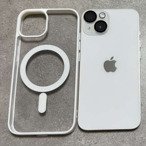 少用 87 ％電 98％ new iPhone 14 128g 香港行貨雙卡ZA/A
