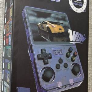 R36S Retro Handheld 開源掌機 黑色 跟64GB TF Card