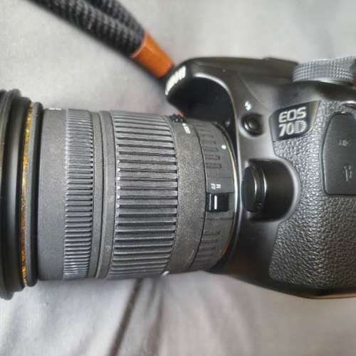 佳能 Canon 70D 機連適馬名鏡18-50mm. F2.8