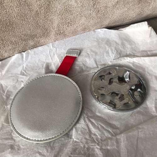 👩 DFS Cosmetic Pocket Mirror with Case NEW 全新 口袋化妝鏡子 7cm 💄