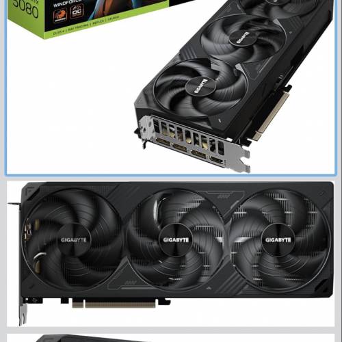 技嘉Gigabyte RTX 5080 WINDFORCE OC SFF 16G Graphics Card - display card 顯示卡...