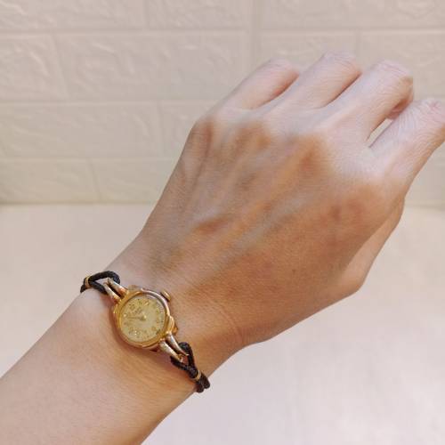 Vintage Swiss「SIBAN」17Jewels古董錶,鋼帶, 手動上鏈MW STAINLESS STEEL BACK,16mm