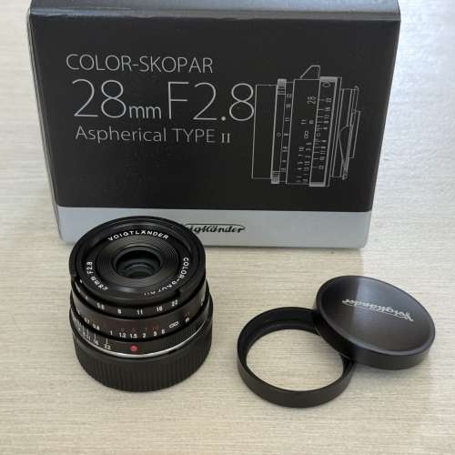 Voigtlander Color Skopar 28mm F2.8 Aspherical Type II Leica m mount VM