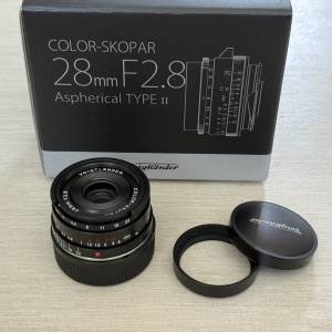 Voigtlander Color Skopar 28mm F2.8 Aspherical Type II Leica m mount VM