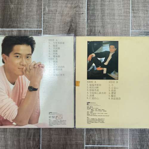 LP: 陳百強 傾訴 / 偏偏喜歡你 （黑膠）