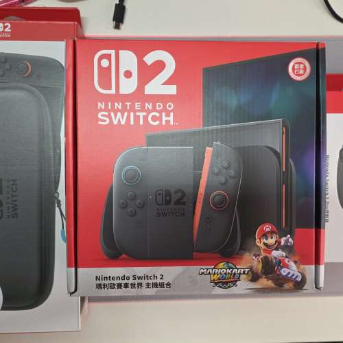 99% 新 Switch 2 + 原廠套 + 全新Pro手制 + Micro SD express card