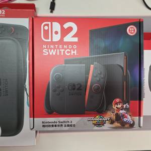 99% 新 Switch 2 + 原廠套 + 全新Pro手制 + Micro SD express card