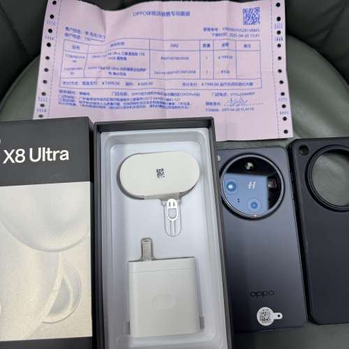 99%New OPPO Find X8 Ultra 5G 衛星通訊版 16+1TB 黑色 有單 保養到2026年4月20日 ...