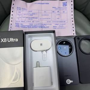 99%New OPPO Find X8 Ultra 5G 衛星通訊版 16+1TB 黑色 有單 保養到2026年4月20日 ...