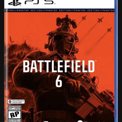 全新未拆PS5 Battlefield 6 遊戲豪華版