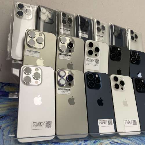 🔥高質素Apple iPhone 15 pro系列🔥/香港行貨✨/❤️完美靚機❤️/128,256,512gb,1T...