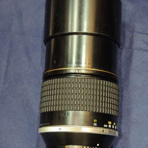 Nikon 180/2.8 *ED AIS 對焦順，光圈開合正常 玻璃通透靚仔，冇發霉問題 冇花冇傷，...