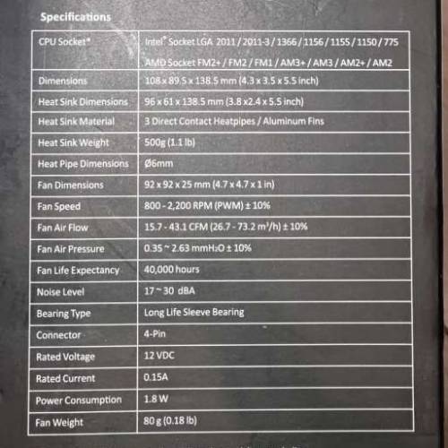 MSi B150 GAMING PRO+i3-6100+Cooler Master Hyper 103 cpu散热器