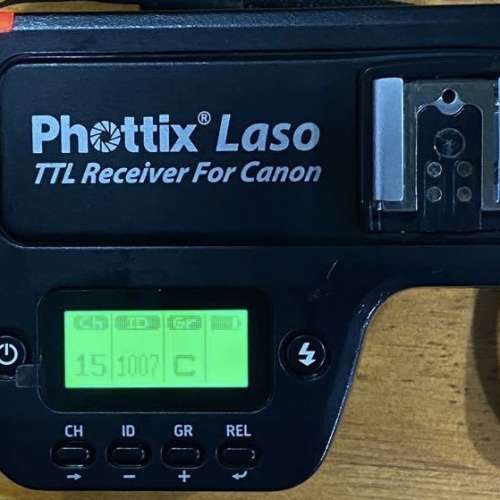 全新未使用 phottix Laso TTL 引閃器 發射及接收器  一套