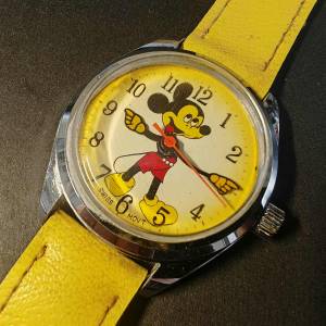 MICKEY MOUSE  古董機械錶  VINTAGE